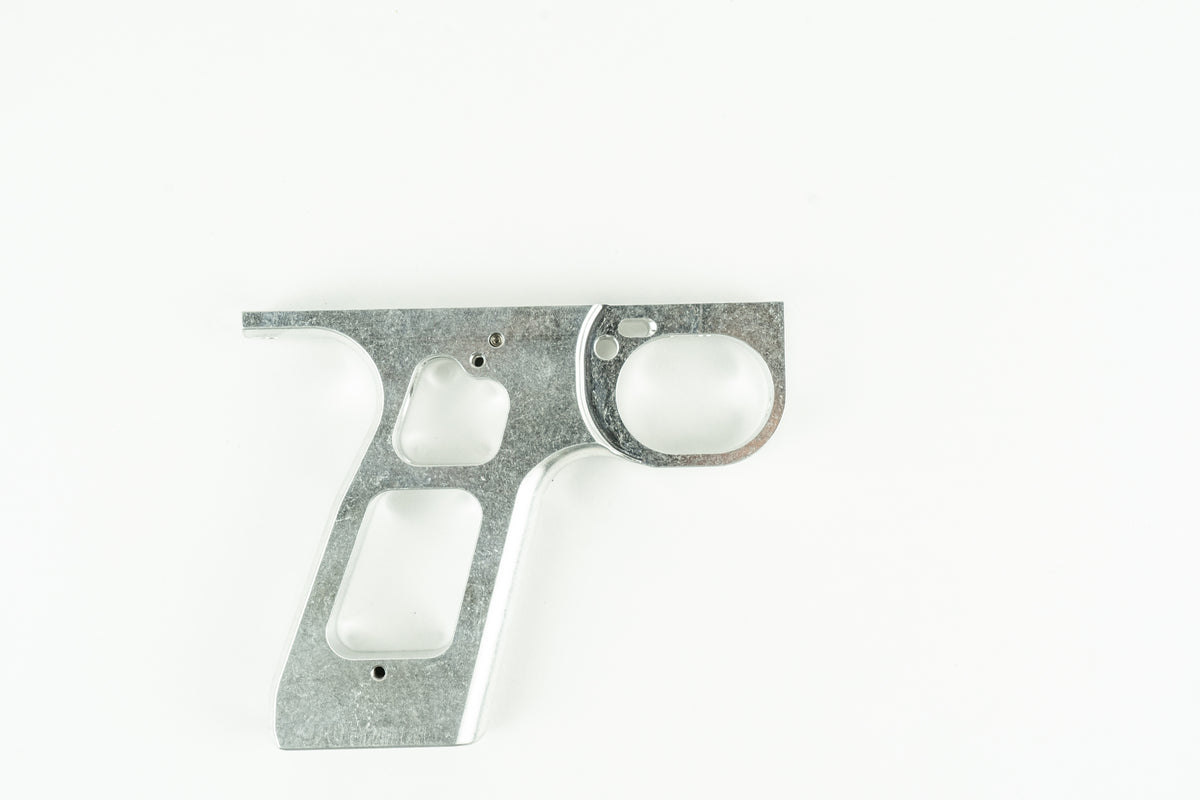 Benchmark Autococker Slide Double Trigger Frame - Chrome, Pour Paintball